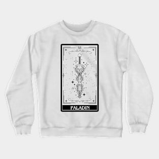 Paladin Tarot Card D&D Nat 20 Dungeons & Dragons T-Shirt Crewneck Sweatshirt